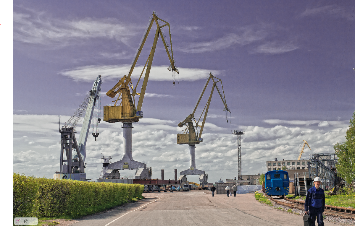 Фото: пресс-служба Выборгского судостроительного завода ОСК