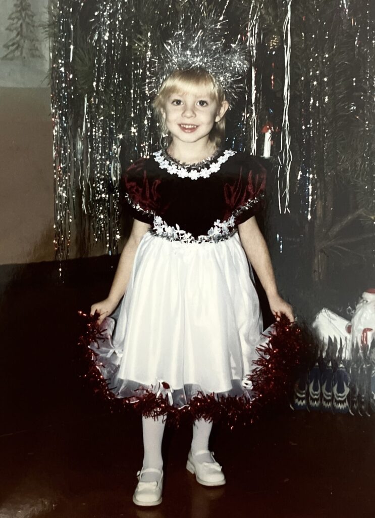 Кристина в детстве