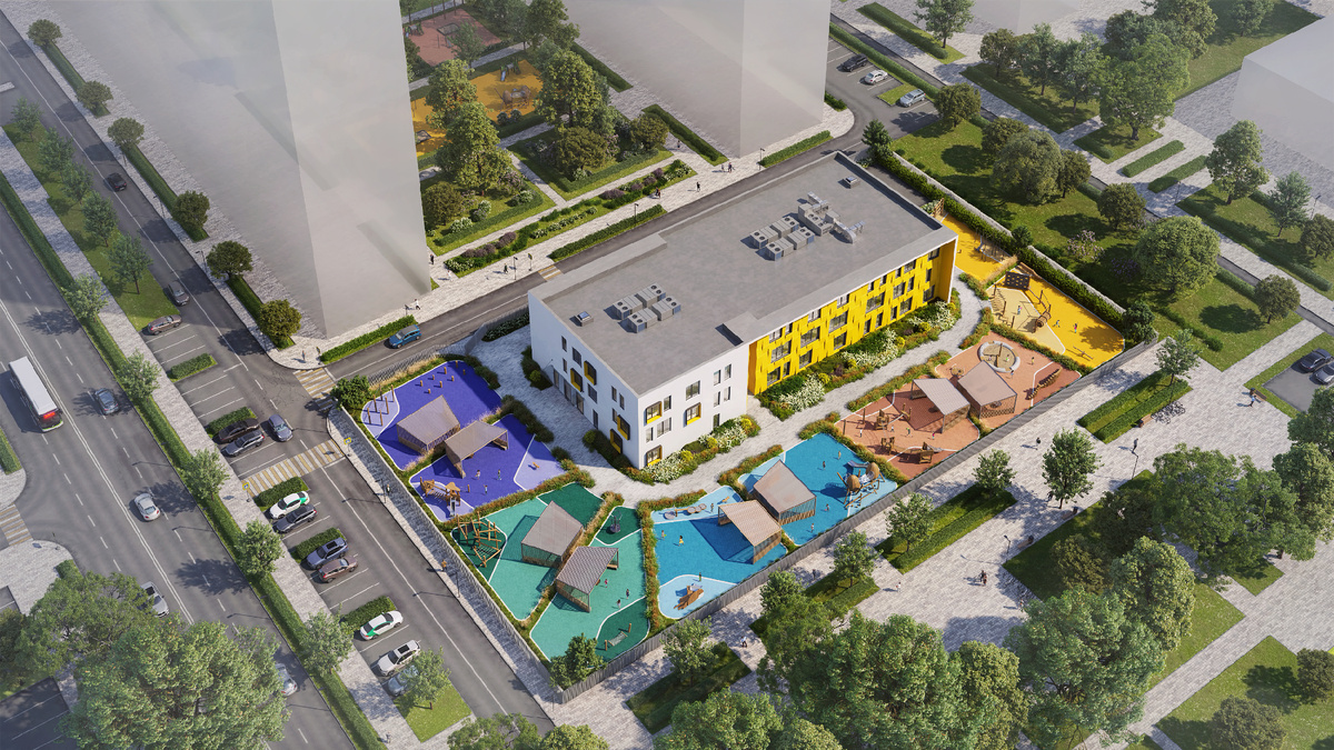 Детский сад на 200 мест