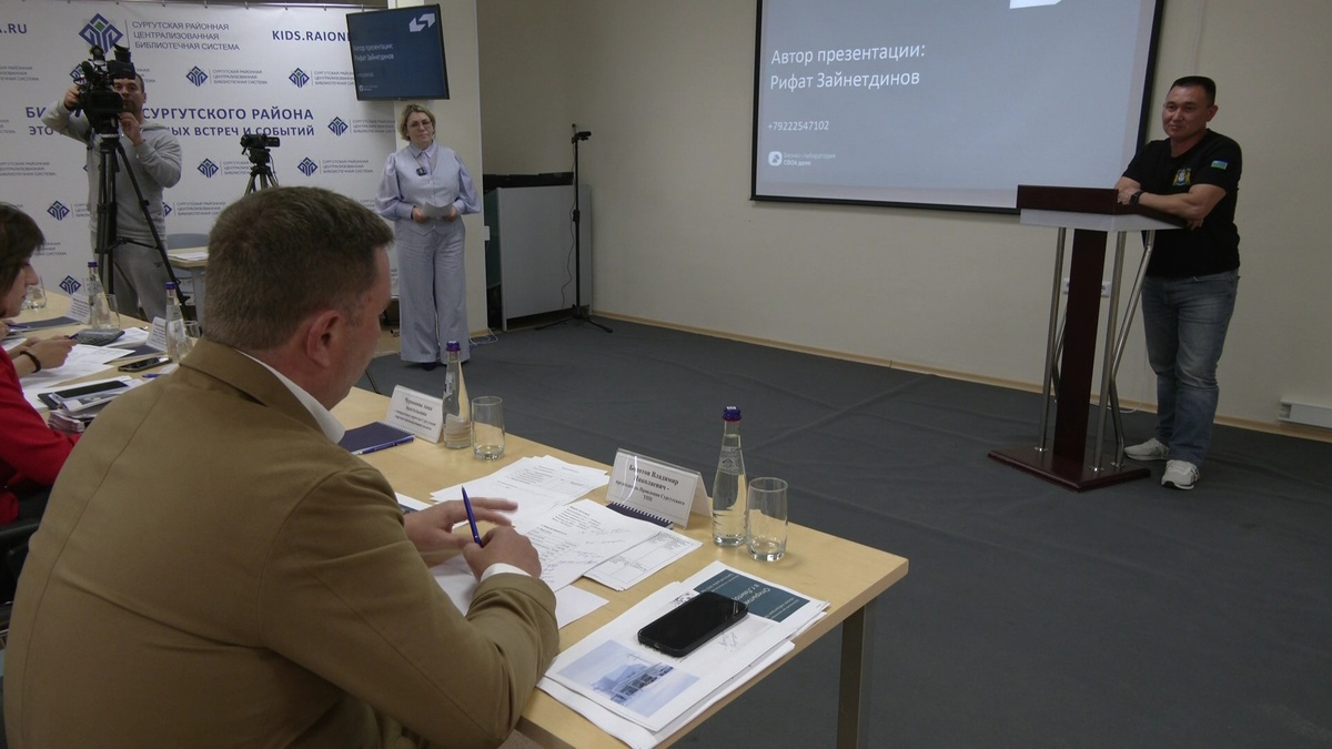    В Сургутском районе участники программы «СВОё дело» представили свои первые бизнес-проекты