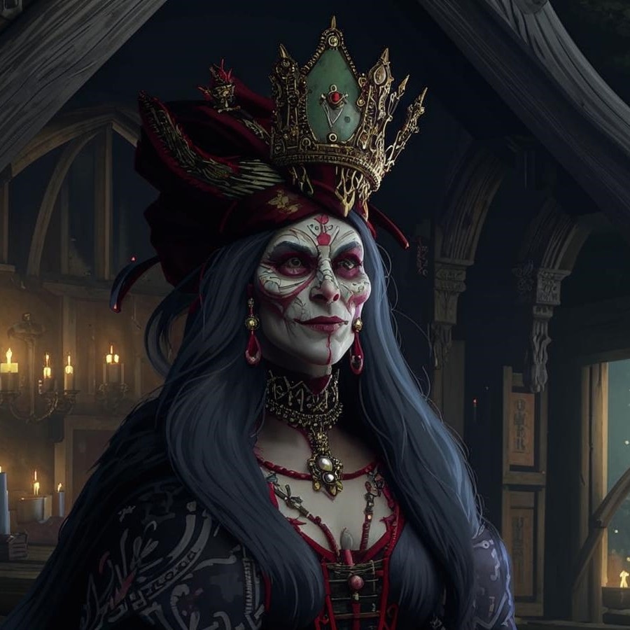 Яга глазами Kandinsky by Sber AI