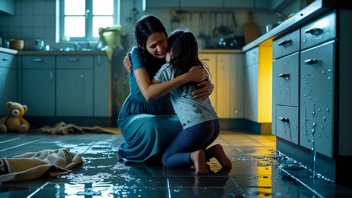 Мою 9-летнюю дочь заставили мыть пол, пока родную внучку водили в развлекательный центр.