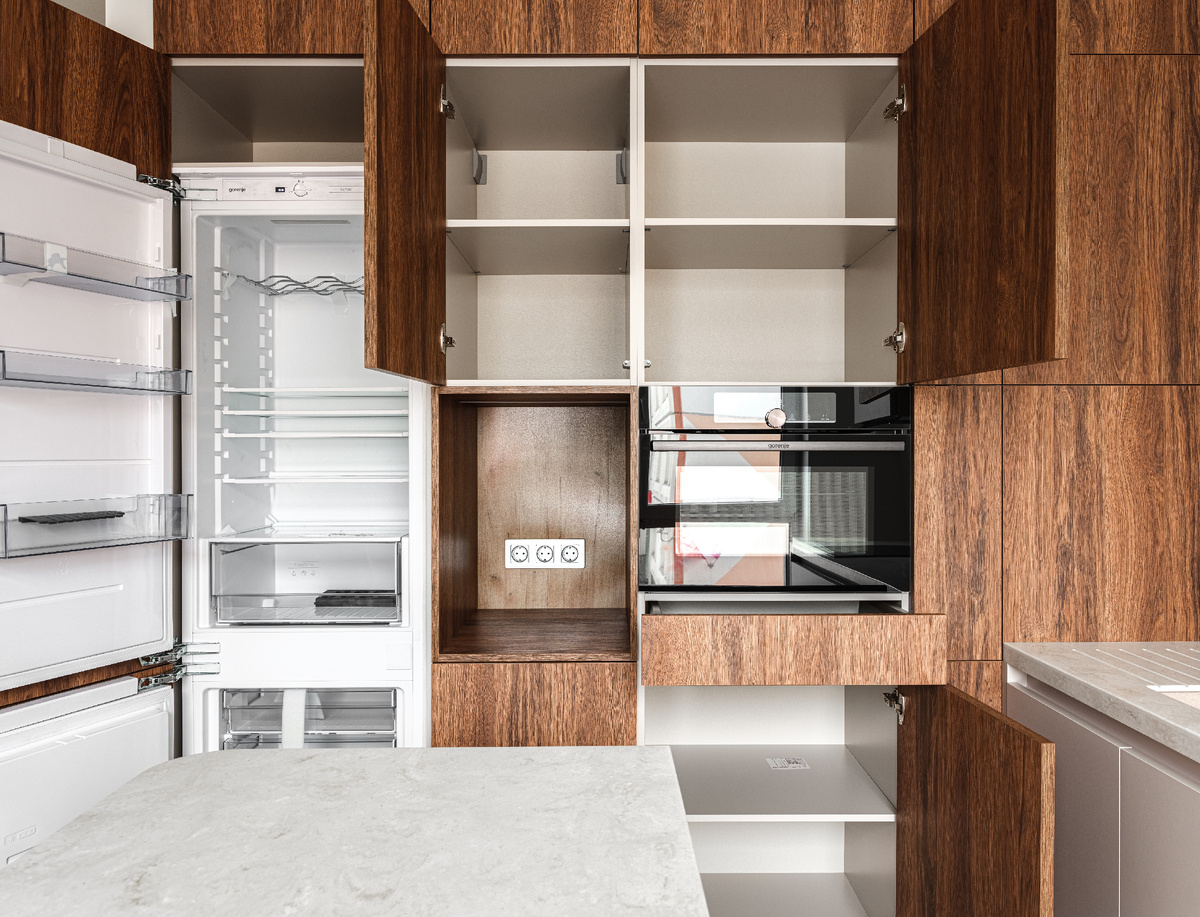 Кухня с продуманной организацией