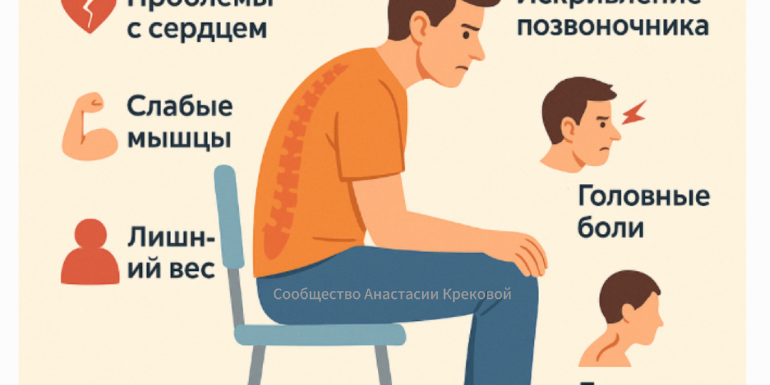 Топ-10 упражнений при сидячем образе жизни, выполняем в офисе и дома