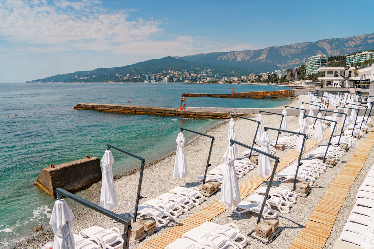 Пляж «Изумрудный» в Ялте
© Туристический портал Республики Крым, Ксения Гасица