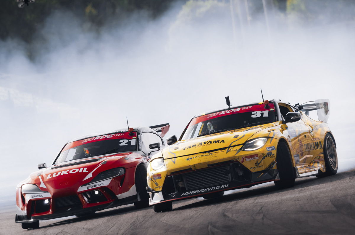    Лёгким путь к победе для Артёма не был, поскольку на каждой стадии парных заездов ему противостояли очень серьёзные соперники. В ТОП-32 Шабанов через перезаезд (OMT) смог победить Владислава Попова («LECAR Одержимые Моторспорт»), а в ТОП-16 пилота TimeUp ждал самый титулованный участник Российской Дрифт Серии — Георгий Чивчян (Forward Racing 400Z, номер 31). Но лидер Takayama Forward Auto не смог ничего противопоставить своему оппоненту и уступил в этой дуэли. В ТОП-8 Шабанова ждал опытнейший Дамир Идиятулин (Fresh Racing), с которым в прошлом году в Нижнем Новгороде они встречались в финале, но в этот раз победа была за Артёмом.   
RDS GP