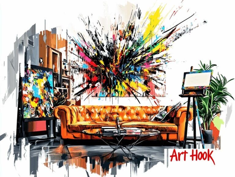    Современные картины в доме: как искусство наполняет пространство душой и создает уникальную атмосферу Art-Hook.Ru