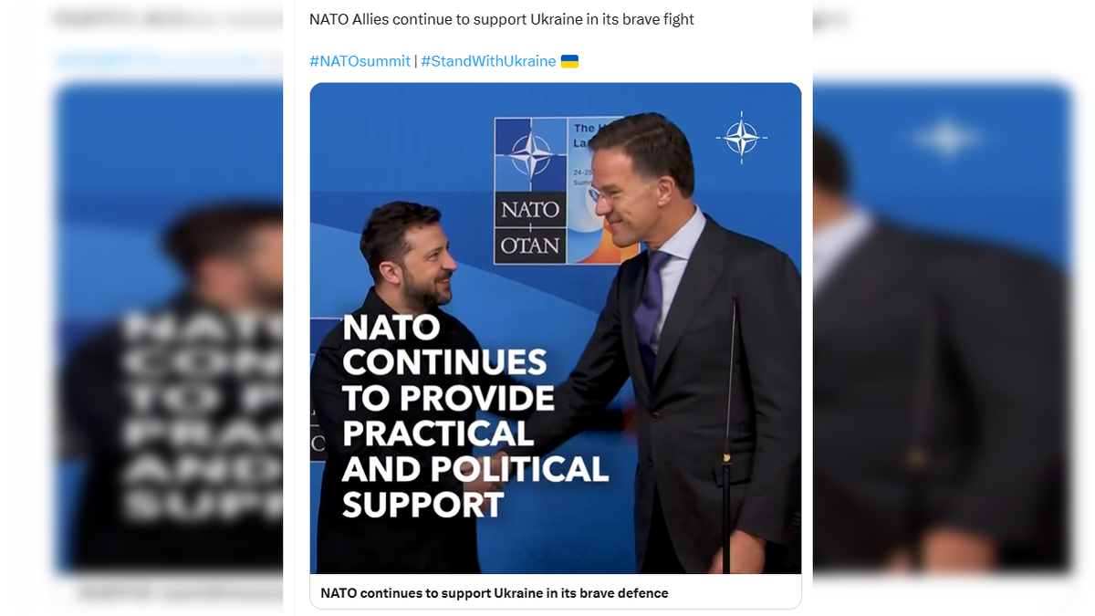 Скриншот: x.com (заблокирован в РФ)/NATOpress