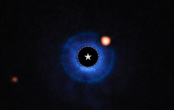    Экзопланета TWA 7b  NASA, ESA, CSA, Anne-Marie Lagrange (CNRS, UGA), Mahdi Zamani (ESA/Webb)