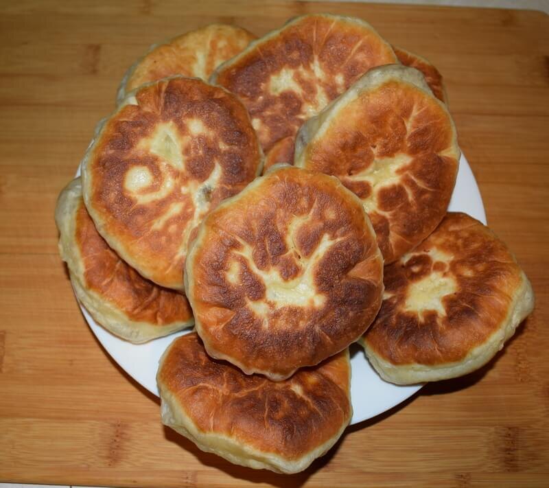 Беляши на кефире