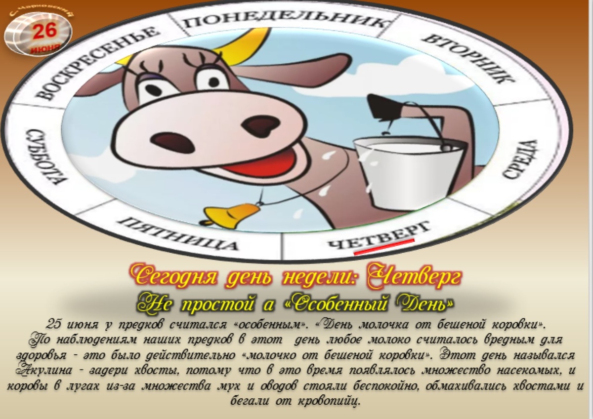 Встречаем новый день