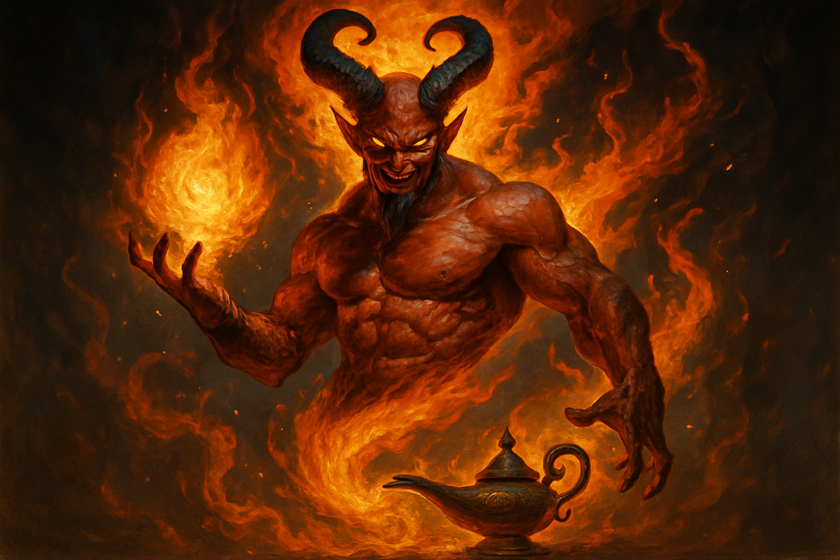 Ифрит - разновидность Джинна.
