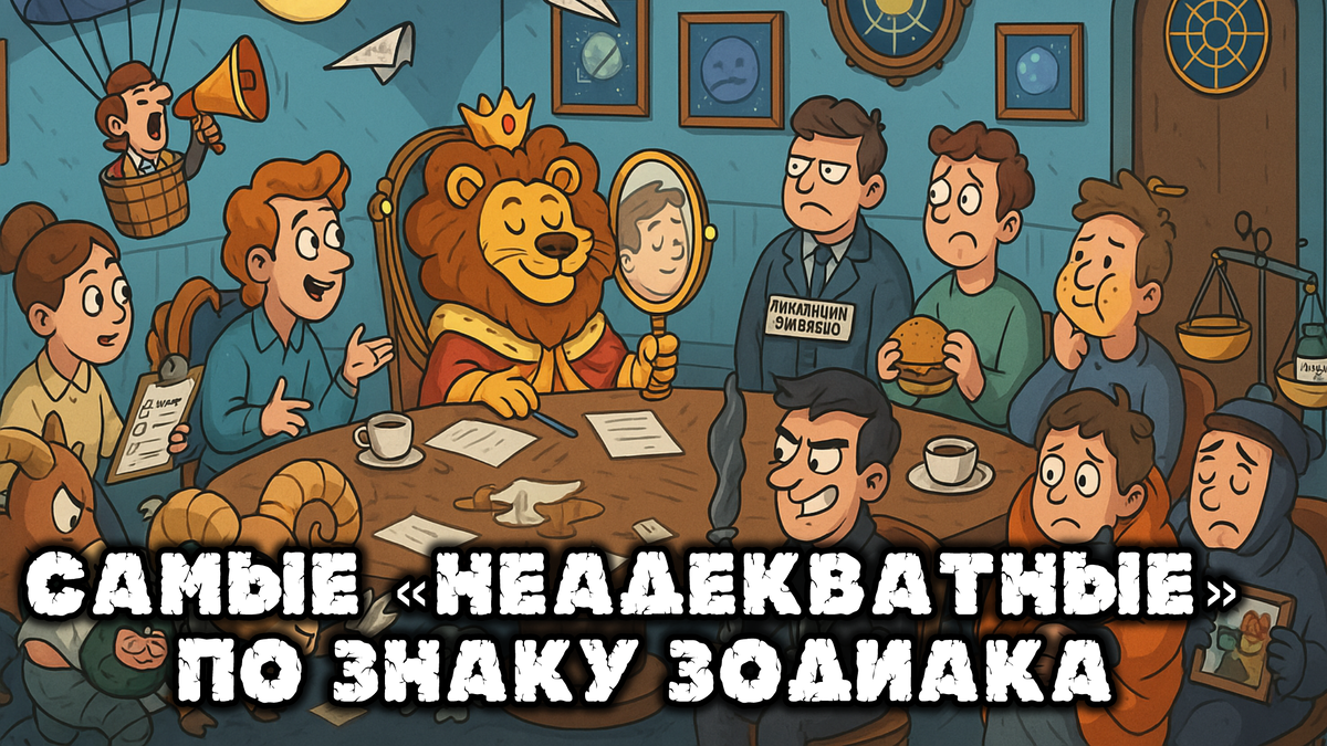 Оцените Свою Степень "Неадекватности" По Знаку Зодиака