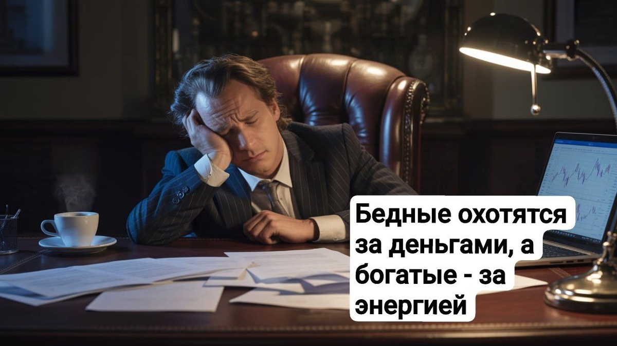 Битва за энергию разворачивается с самого утра и продолжается весь день. Энергия - это валюта нашего времени. Много энергии - много денег, мало энергии - мало денег. Нет энергии - нет денег!