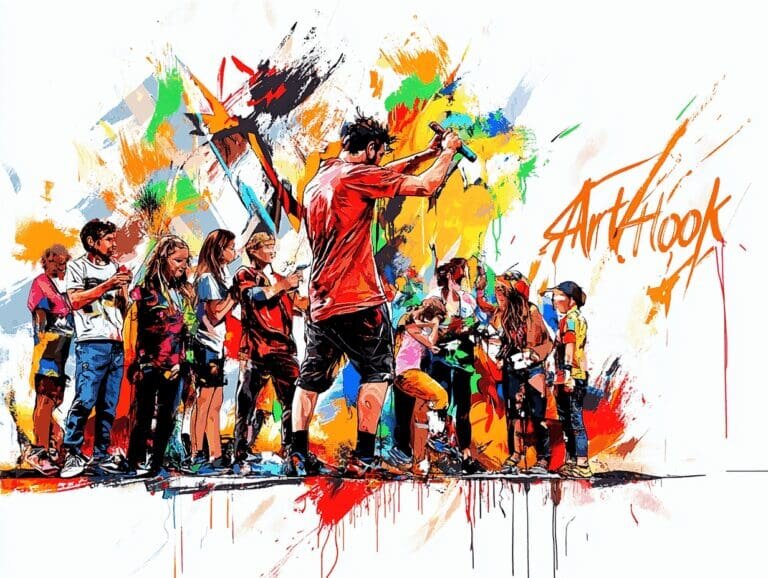    Граффити шоу на празднике: как сделать ваше событие незабываемым и ярким перформансом Art-Hook.Ru