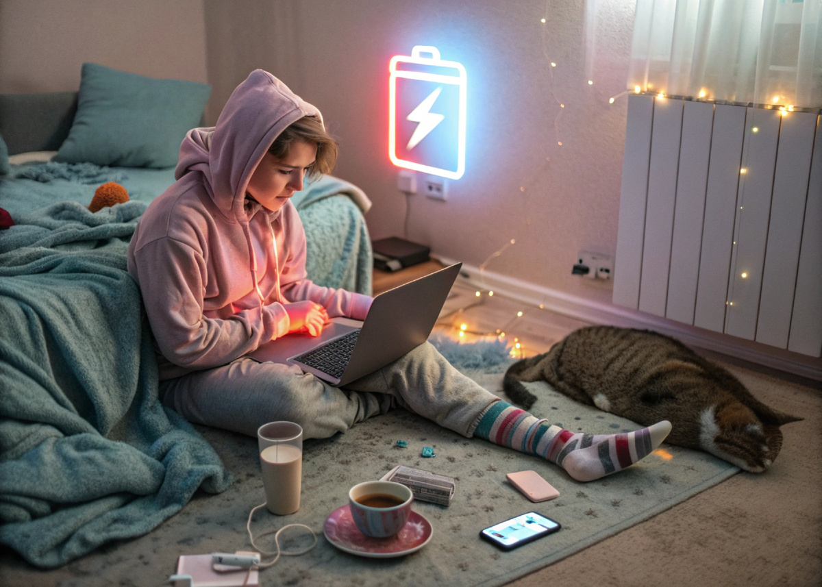 “Сегодня вы на 8%. Пожалуйста, отдохните или посмотрите на кота”