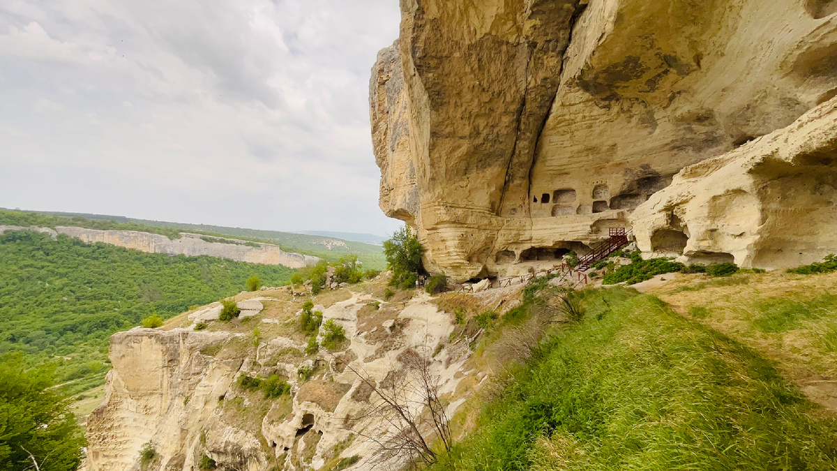 Фото автора. Пещерный монастырь Качи-Кальоне.