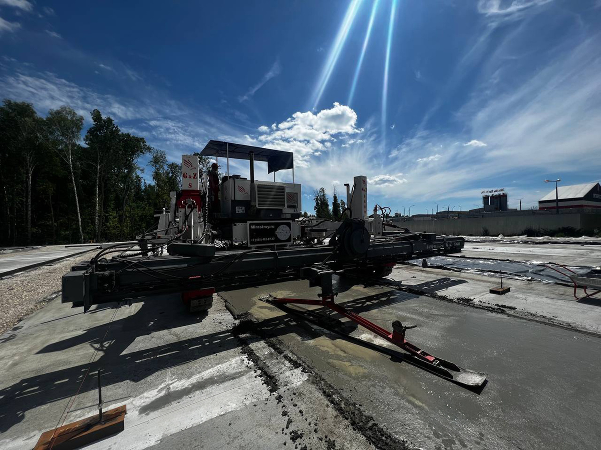 Бетоноукладчик GUNTERT & ZIMMERMAN S600, г. Димитровград.