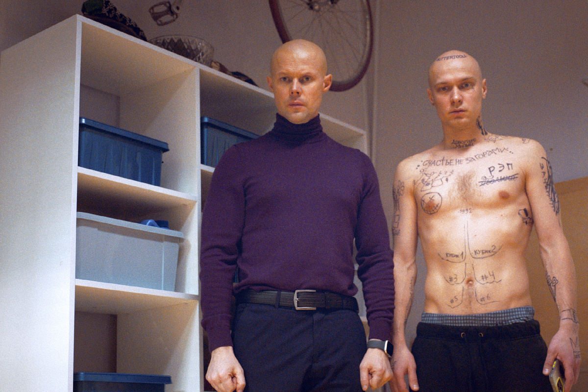 Кадр из фильма. Даниил Воробьев и Юра Борисов