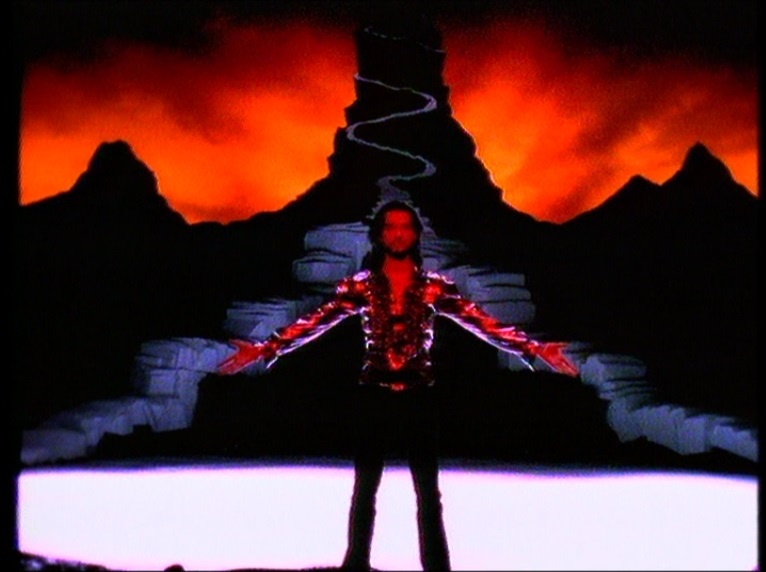 Дейв с раскинутыми руками очень символичен 