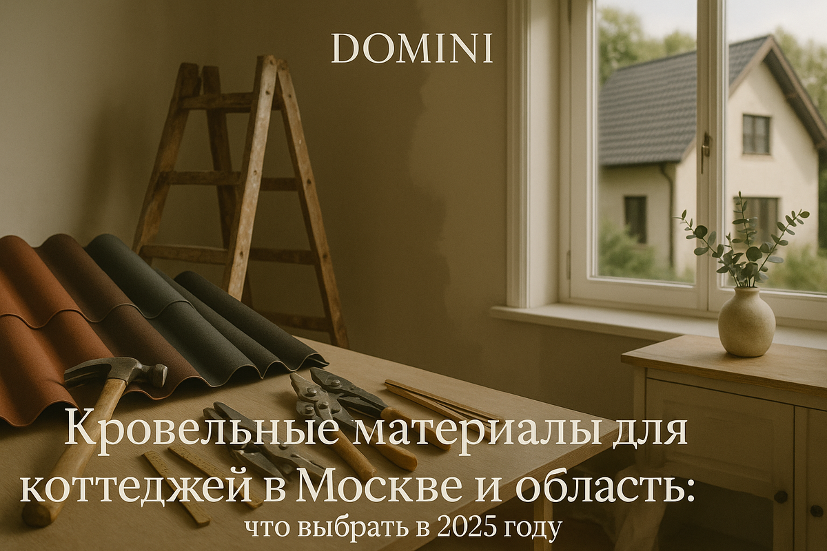    Кровельные материалы для коттеджей: что выбрать в 2025 году