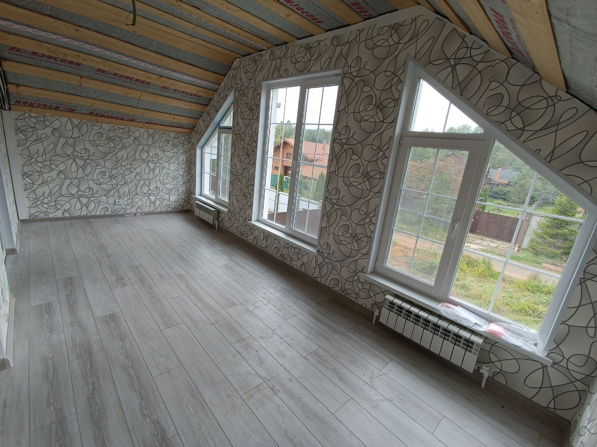 Стадия ремонта. Качка ощущалась здесь.