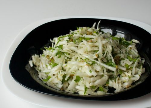 Капустный салат с каперсами: освежающий рецепт с пикантной ноткой