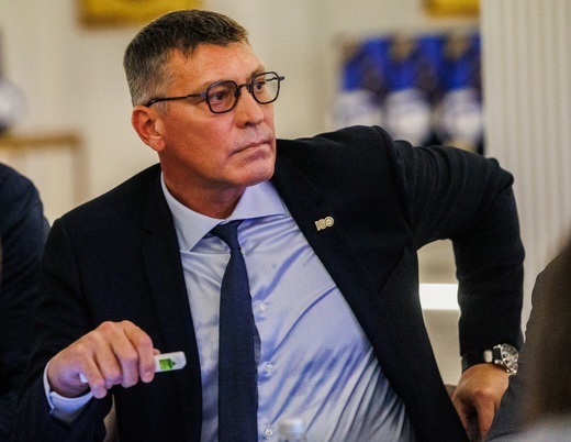 Генеральный секретарь Всероссийской федерации волейбола Александр Яременко