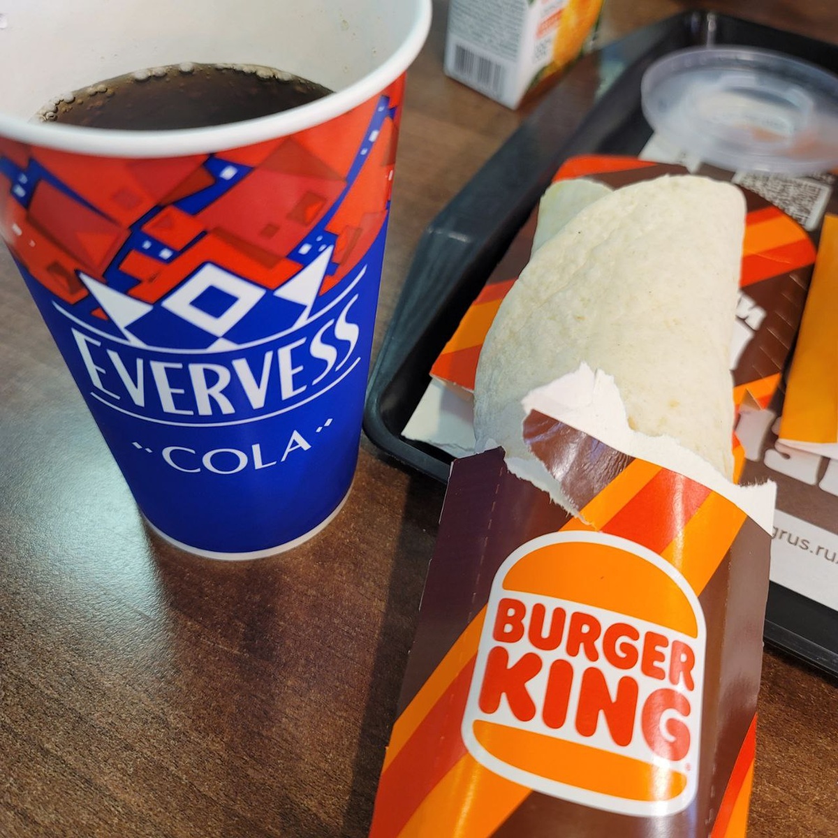 Сто лет не была в Бургер Кинге. Или двести.