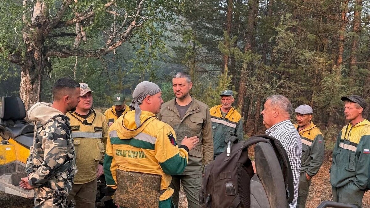 Губернатор Забайкалье приехал в Атамановку. Фото: Александр Осипов