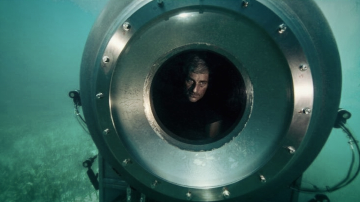 Мистер Раш на одном из погружений.