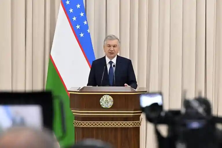    Шавкат Мирзиёев. Фото пресс-службы президента Узбекистана