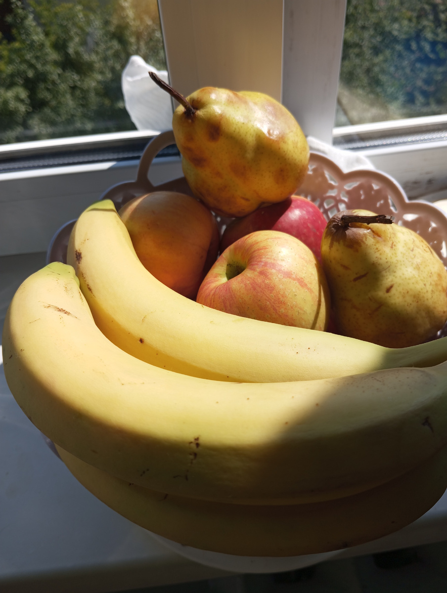 Фото автора статьи. Любимые бананы.