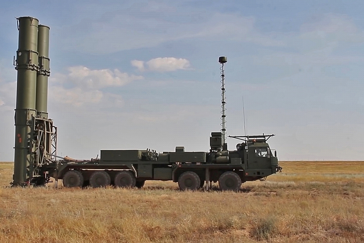 Испытания ЗРК С-500 на полигоне Капустин Яр