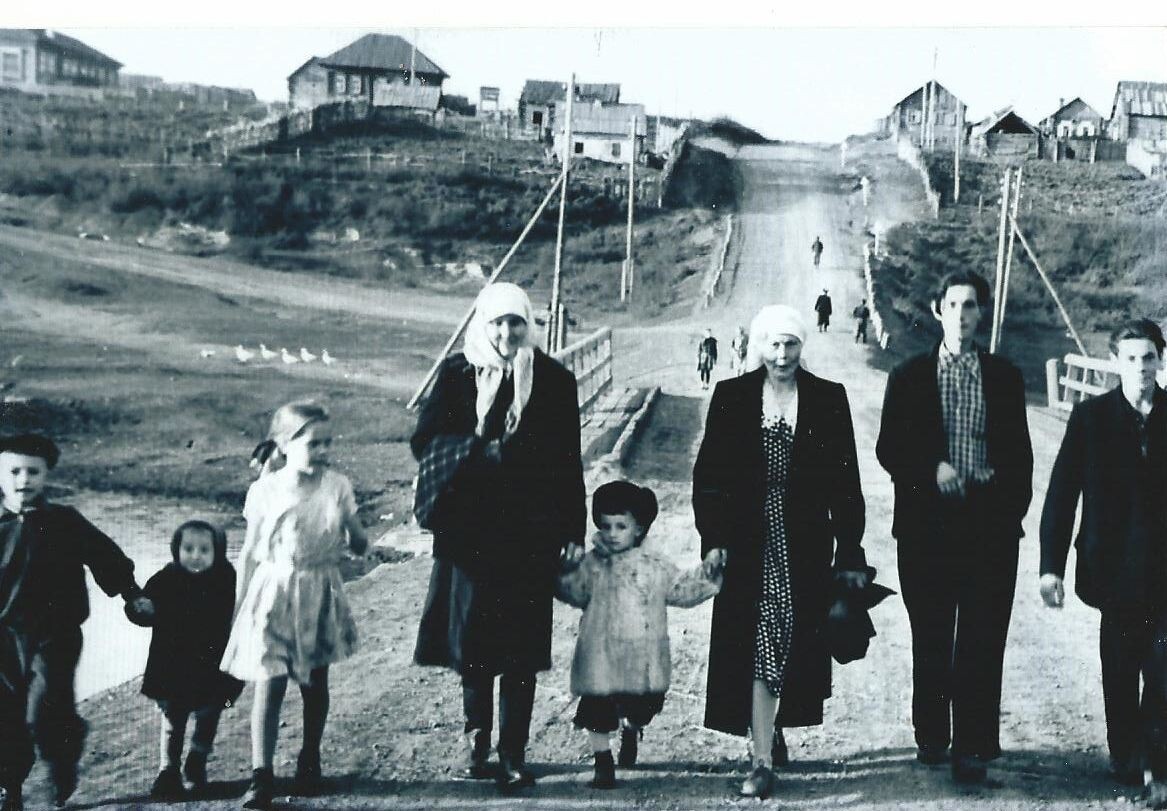 Жители села. 1960-е годы.