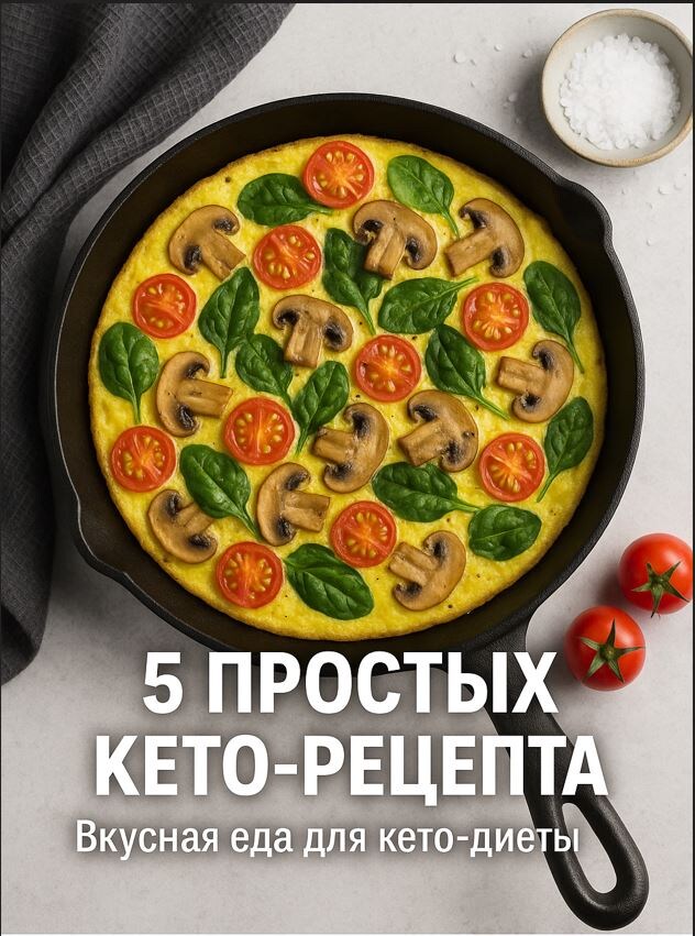 5 простых и сытных кето-рецептов на каждый день
