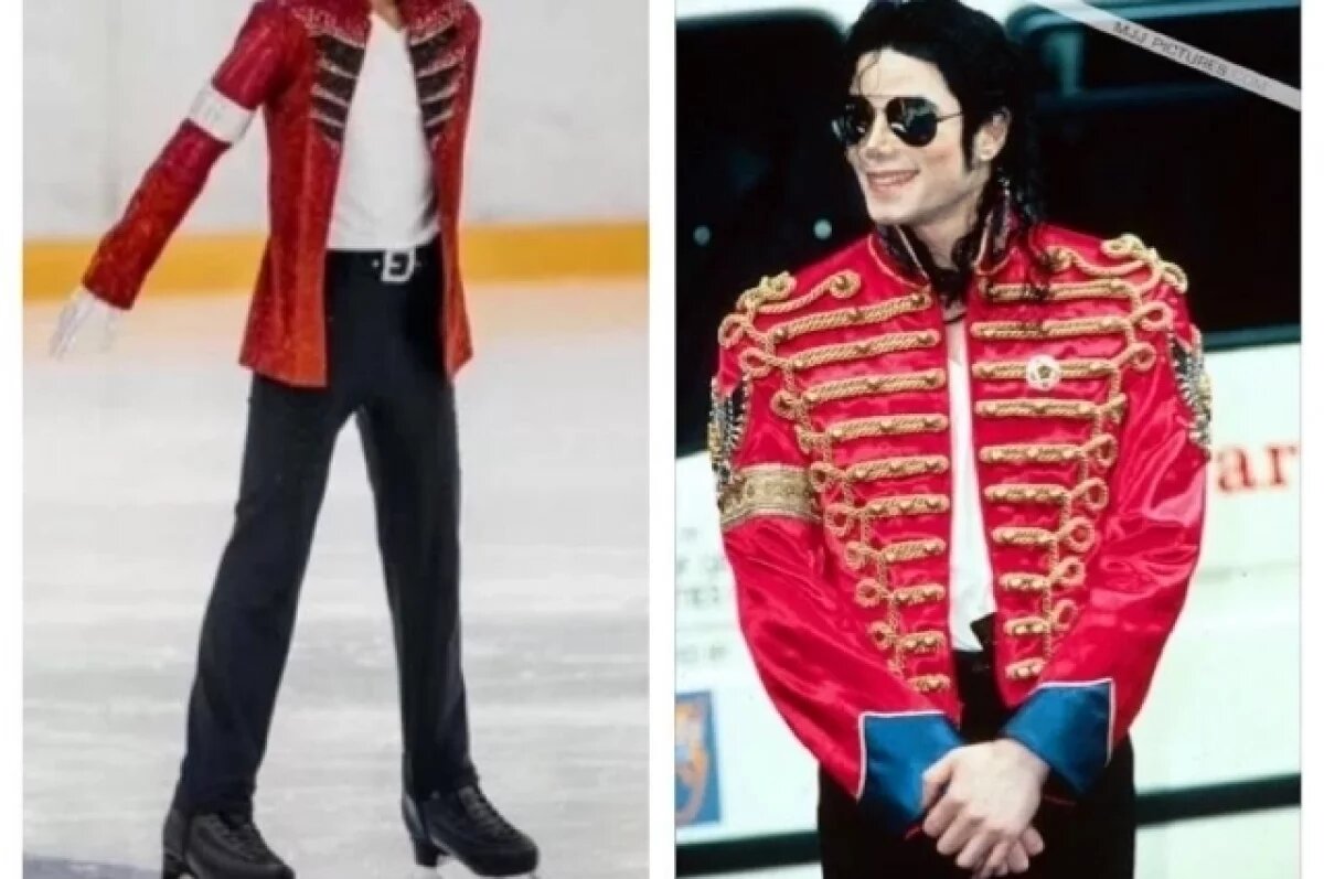    В Новосибирске продают костюм фигуриста в стиле Майкла Джексона