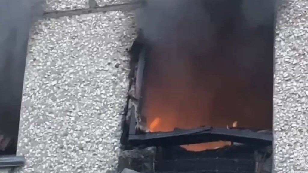    Фото: скрин видео МЧС по Свердловской области с места происшествия