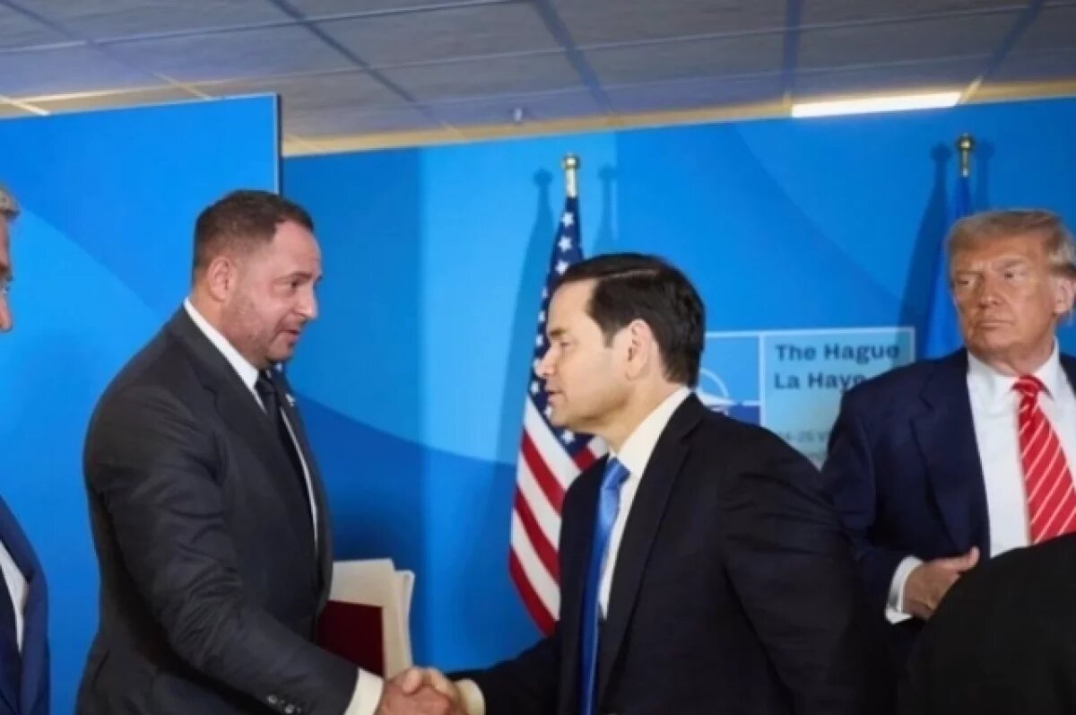    Депутат Рады Дмитрук высмеял неудачное фото Ермака с Трампом и Рубио