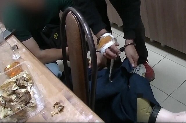    Кадр видео проверки показаний на месте. Фото: СУ СК РФ по Ростовской области