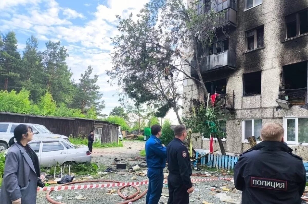    Тела двух погибших при взрыве газа в жилом доме в Ивделе нашли под завалами