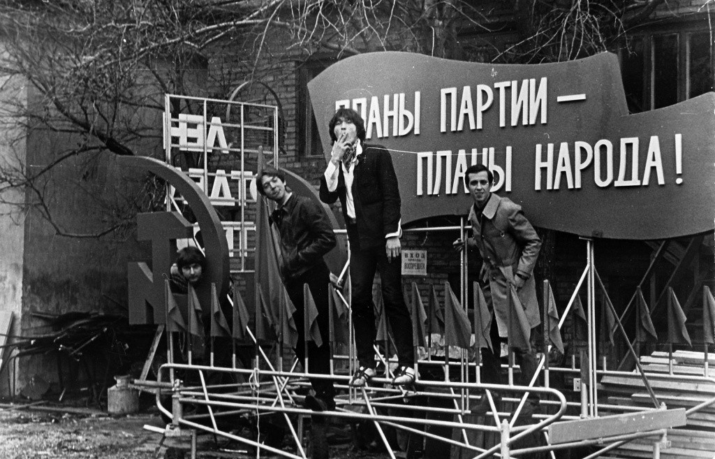 Редкое фото Виктора Цоя