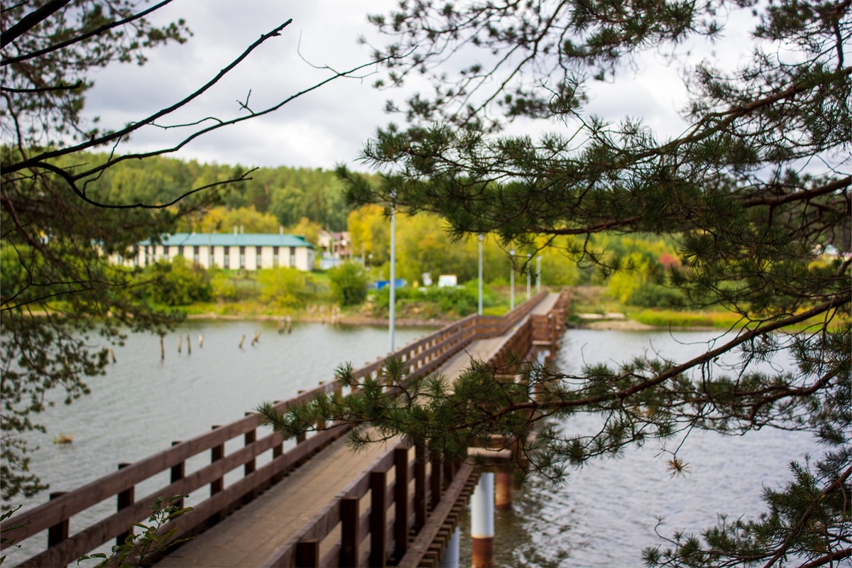 На фото: Мост на Луч (фото из архива редакции)