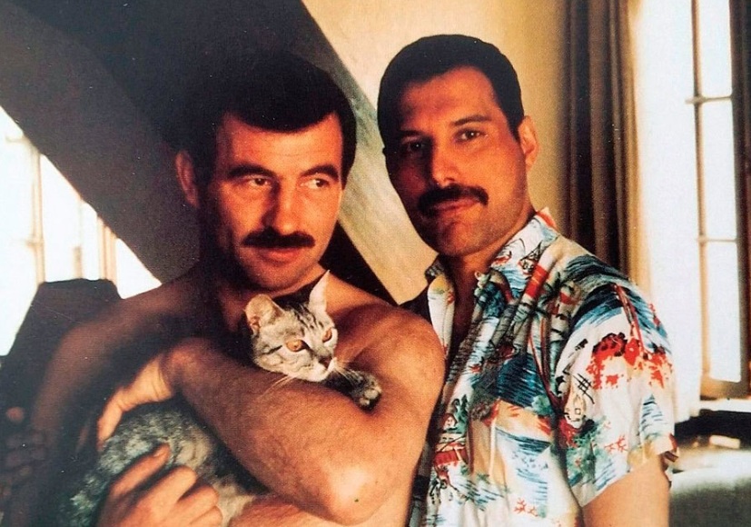 Джим Хаттон, Фредди Меркьюри и котик