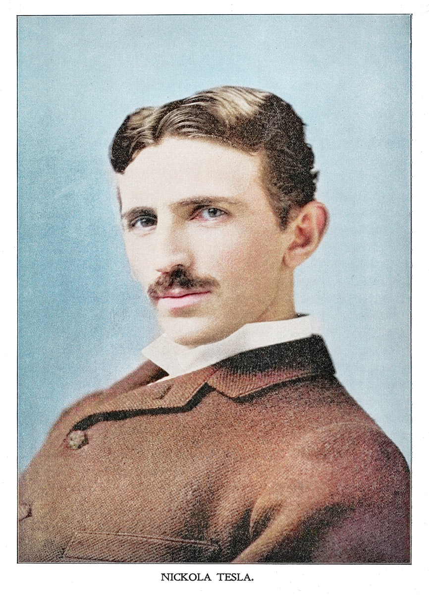 Никола Тесла был сербско-американским инженером, футуристом и изобретателем.(Изображение предоставлено mikroman6 через Getty Images)