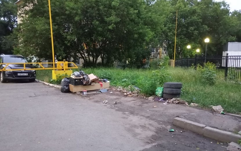    Жители Ижевска пожаловались на исчезновение мусорных баков