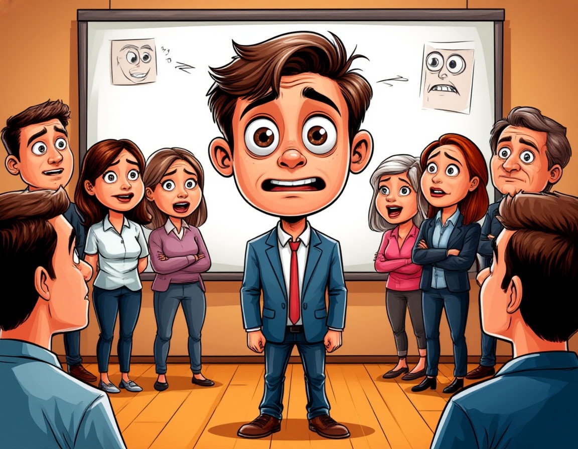 Когда ты уверен(а), что все ждут, когда ты провалишься… А на самом деле они просто думают: “Какой смелый!”