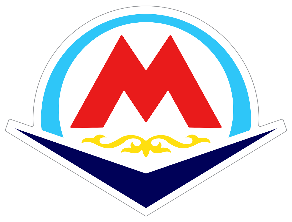 Логотип метро