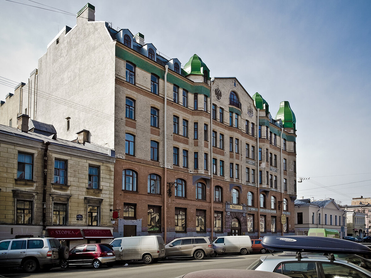 Бывшая аптека Пеля и сыновей. Источник: wikipedia.org