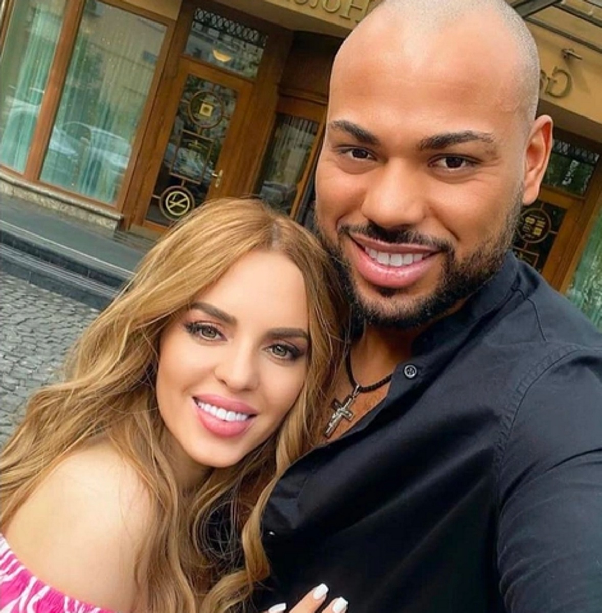 Юлия Ефременкова и Мондезир. Фото: соцсети